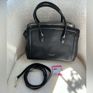 Kate Spade Black Knott Medium Satchel